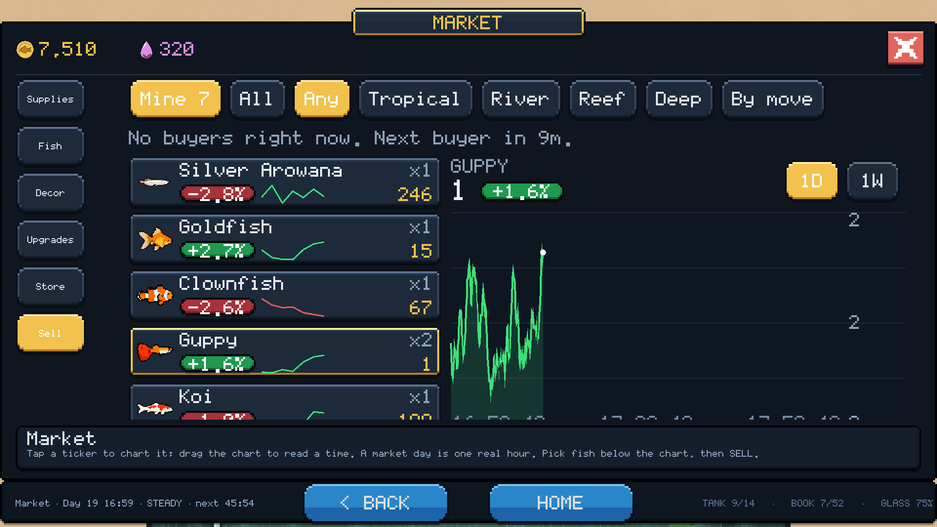 Aquarium: Fish Business Empire screenshot