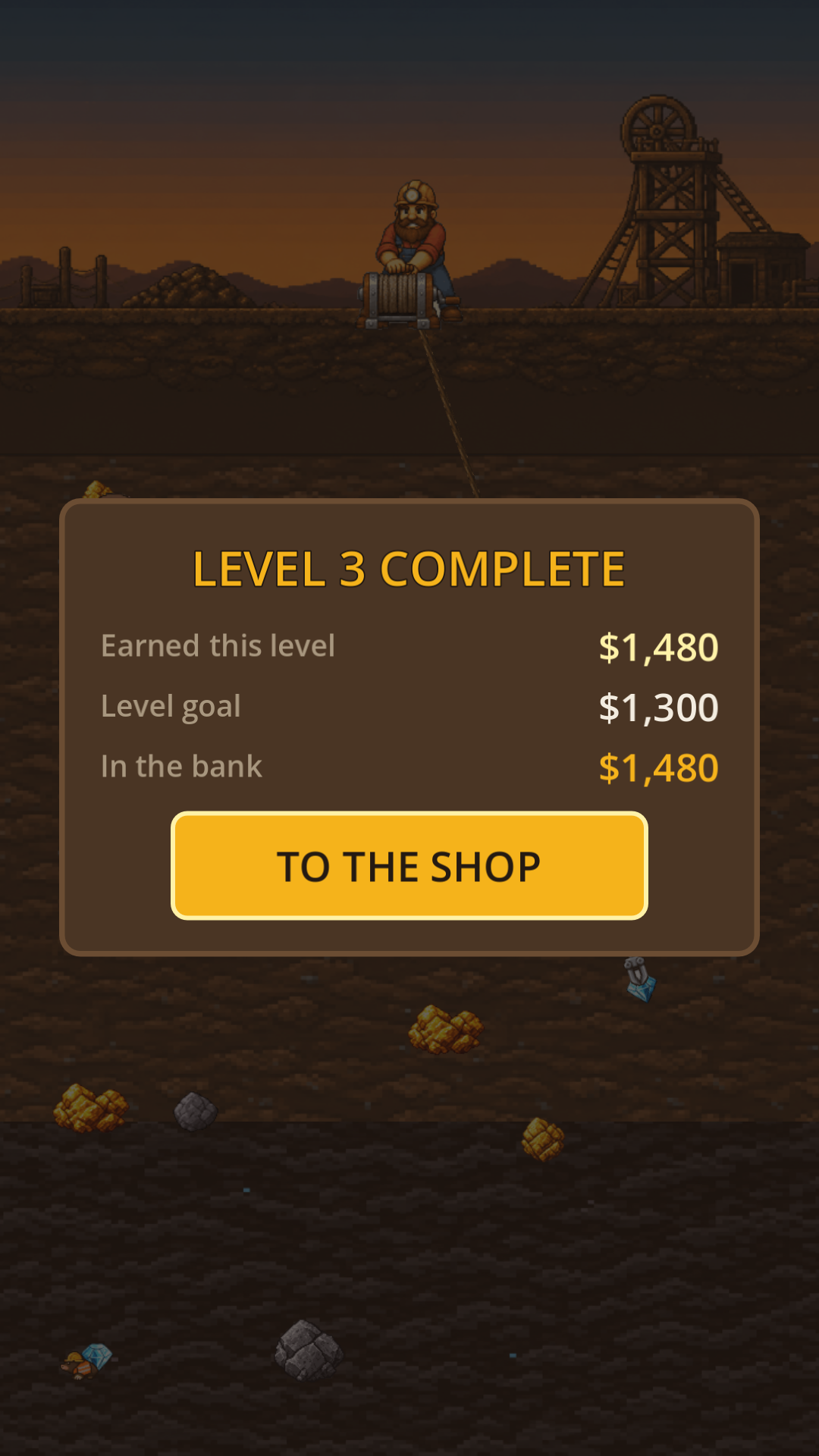 Gold Miner: Hook & Strike screenshot