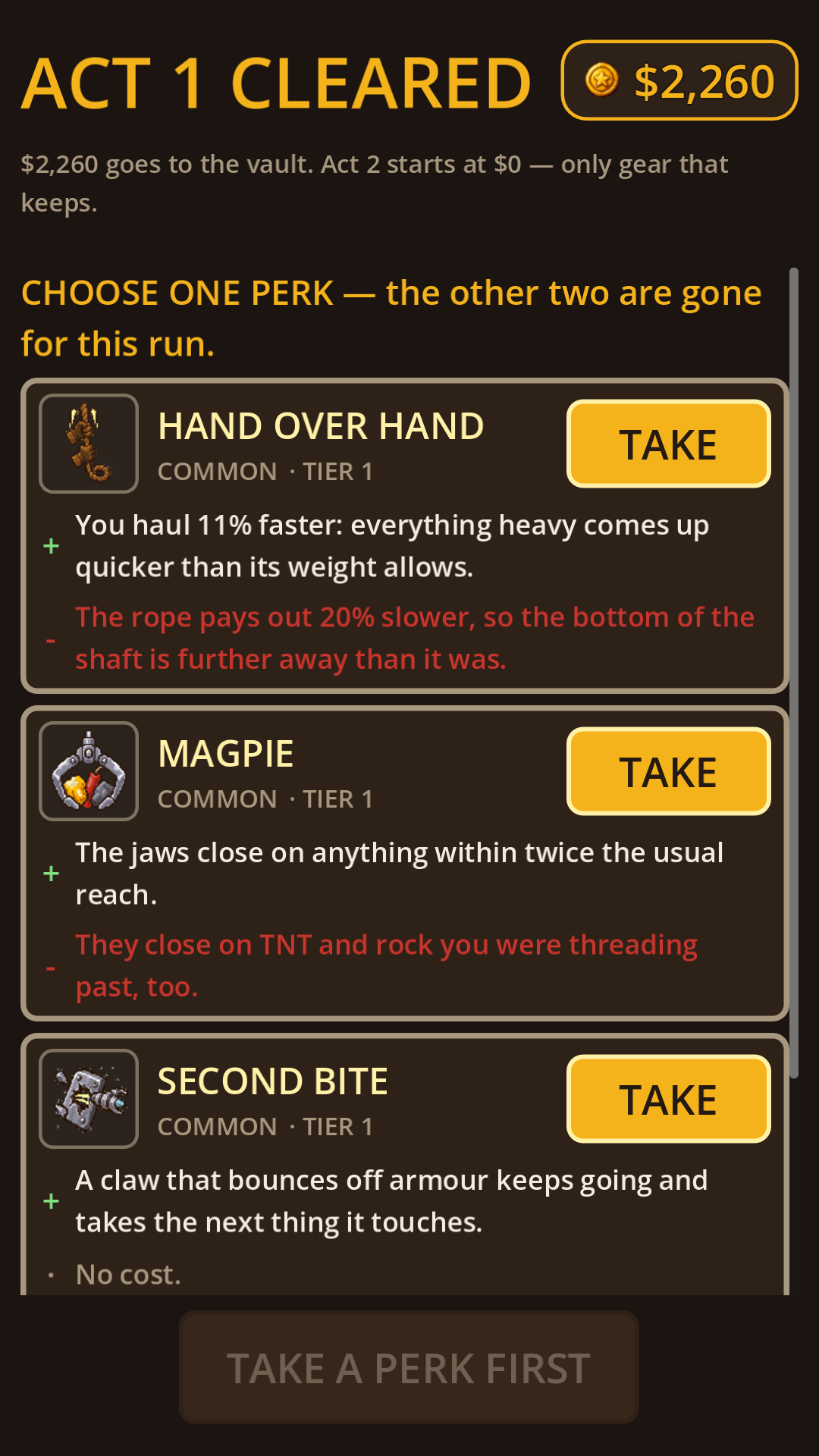 Gold Miner: Hook & Strike screenshot
